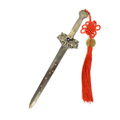 Alloy Seven-Star Sword Ornament Wholesale Manufacturer Antique Style Sword Pendant Home Decor Item Decorative Art Piece