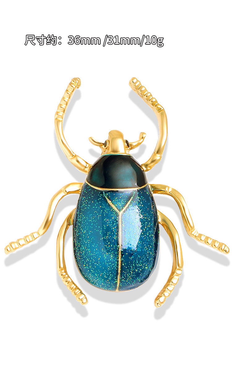 Insect Pattern All Seasons Season Retro Classic Style Pin Insect Alloy Unisex Brooches