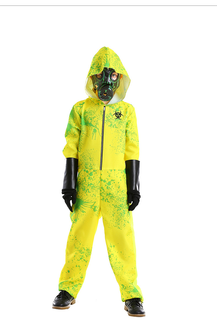 Wholesale Halloween Cosplay Splash Printing Biohazard Protective Clothing Nihaojewelry display picture 8