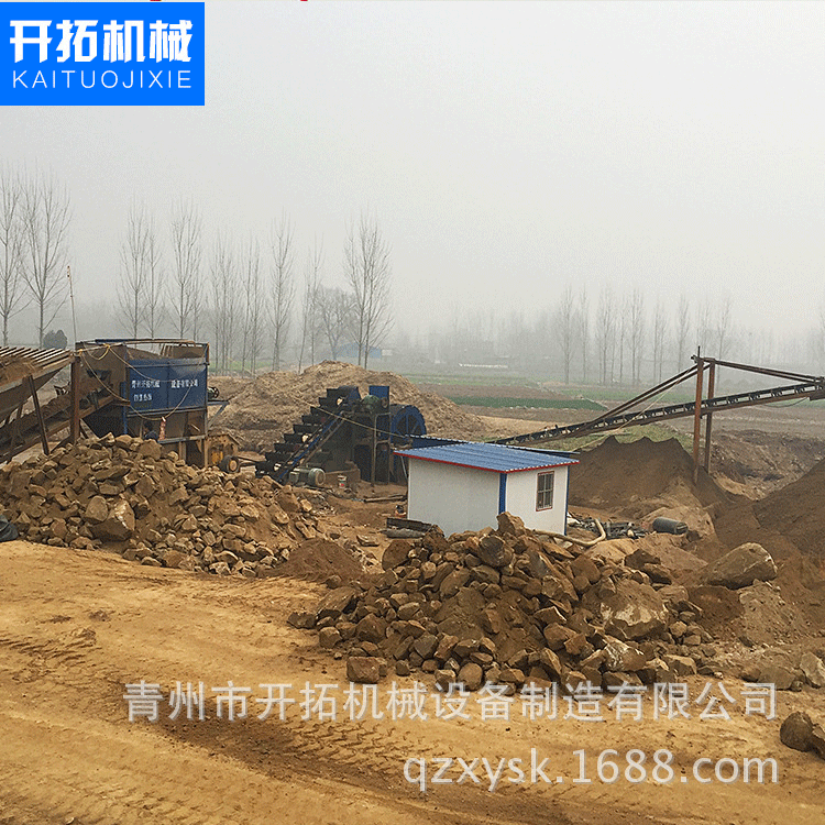 厂家直供沙石混合生产线 沙场破碎机砂石混合生产线砂场破碎机