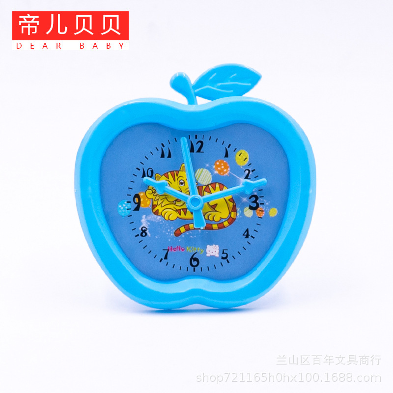 Reloj de aprendizaje pequeño de plástico - Enseña horas, minutos y segundos - Para estudiantes de primaria - Venta al por mayor