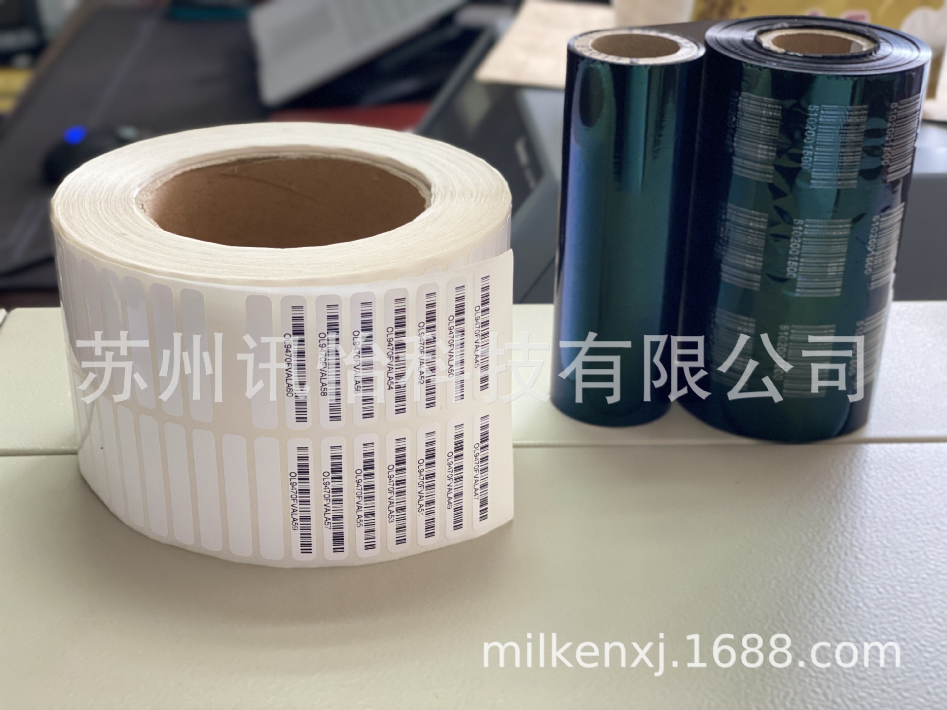 FASSON-72825亮白聚酯PET无尘净化UL标签50*35双排R32mm3mm2拼库