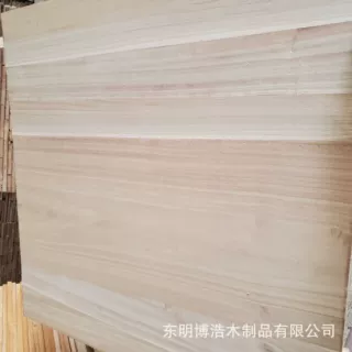 板材厂家直销桐木直拼板各种规格实木板桐木拼版实木板