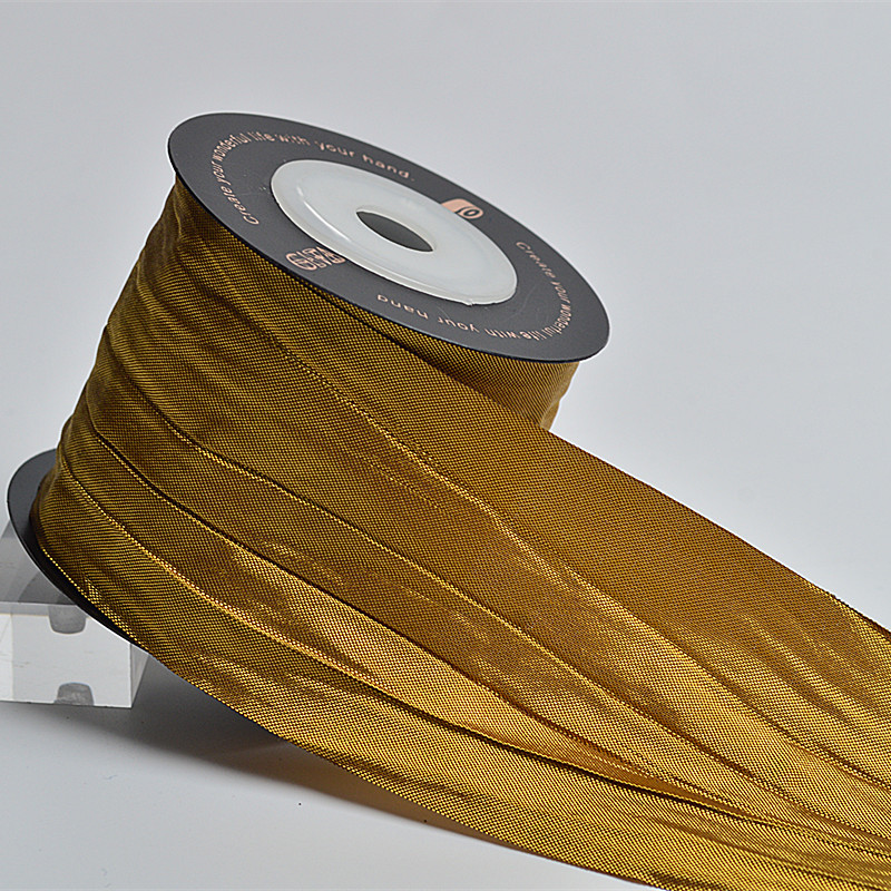 Impresión de la cinta arco regalo cuerda cinta plisada coreana accesorios de embalaje en stock al por mayor Corea del Sur cinta de poliéster