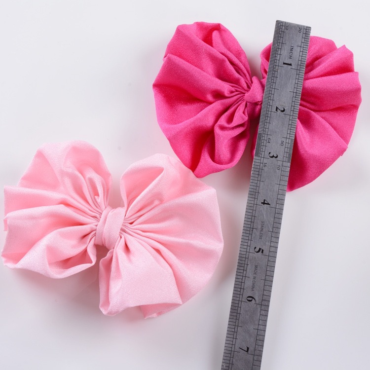 11厘米花瑶皱蝴蝶结