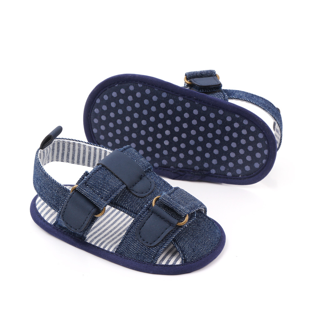 New baby sandals, Velcro baby shoes, soft-soled anti-slip walking shoes, sandals 2439 pic 11