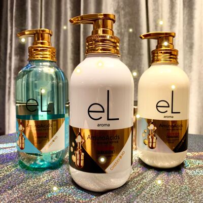 Cherry nutmeg le shampoo hair conditioner Shower Gel Three suit Perfume Lasting Fragrance moist Dandruff Oil control