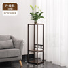 Bamboo flower stand indoor flower platform flower pot shelves living room floor -to -ceiling orchid antique flower standing Chinese style storage shelves