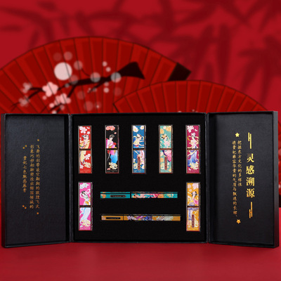 厂家直一周耳钉套装礼盒创意七夕圣诞节礼物实用生日礼物女友新款