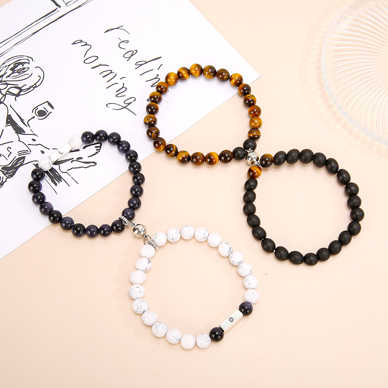 Simple Style Round No Inlaid Bracelets display picture 1