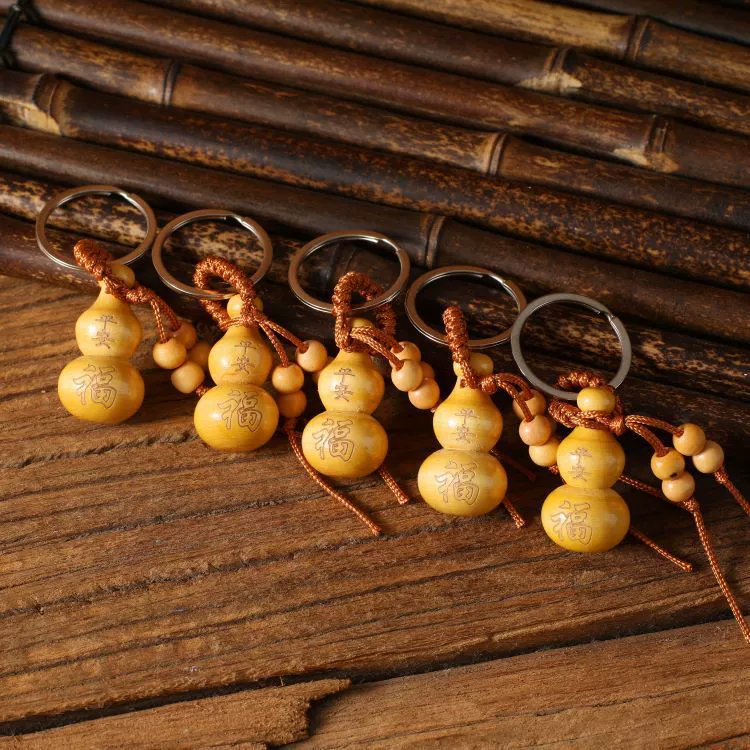 Новый брелок-кулон ручной работы из персикового дерева «Двойная удача» 2016 года, с двенадцатью знаками зодиака, символами мира и благословения, украшение для автомобиля