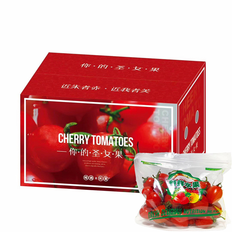 福建露天圣女果4斤礼盒装小西红柿非千禧水果一件代发包邮代发|ms