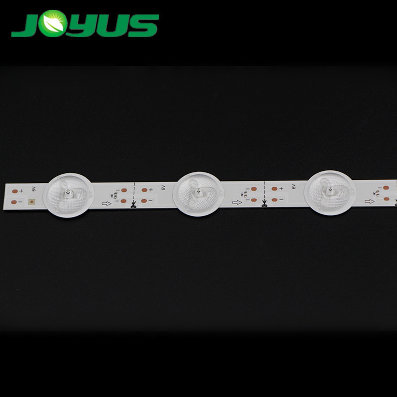 通用型电视背光灯条 3V 6V灯珠一灯一剪灯心间距5CM随意剪裁灯条