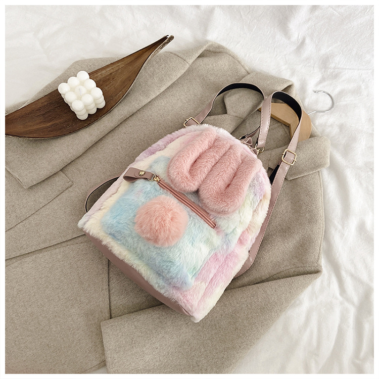 Fashion New Cute Rabbit Ears Backpack display picture 6