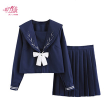 银穗正统软妹jk制服裙日系高中校服套装中间服基础款水手服学院风