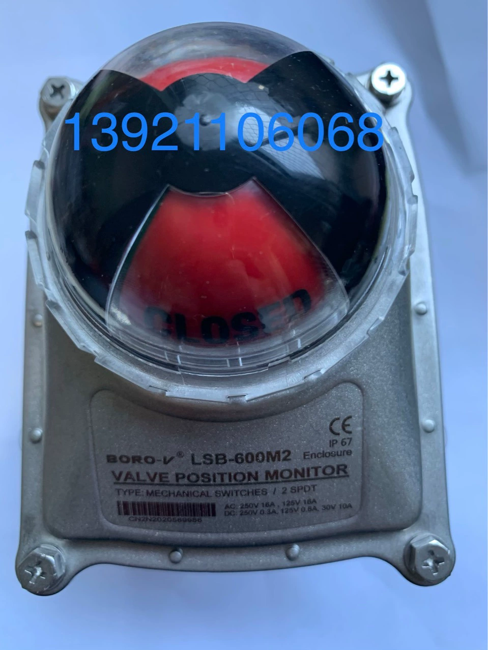 Коробка концевого выключателя из нержавеющей стали LSB-600