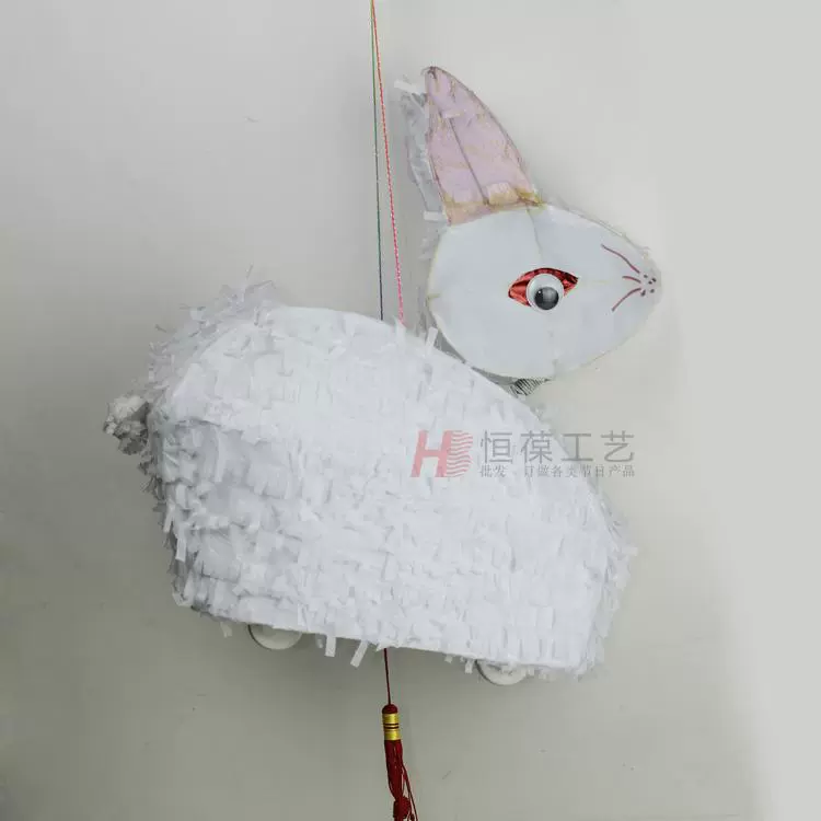 Заяц, белый фонарь, handmade, оптовый