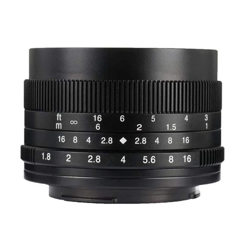 50mmF1.8 крупная диафрагма микро одномасштабный фиксированный объектив для адаптера e-mount eosm порт ручной маленькая миска 50 1.8