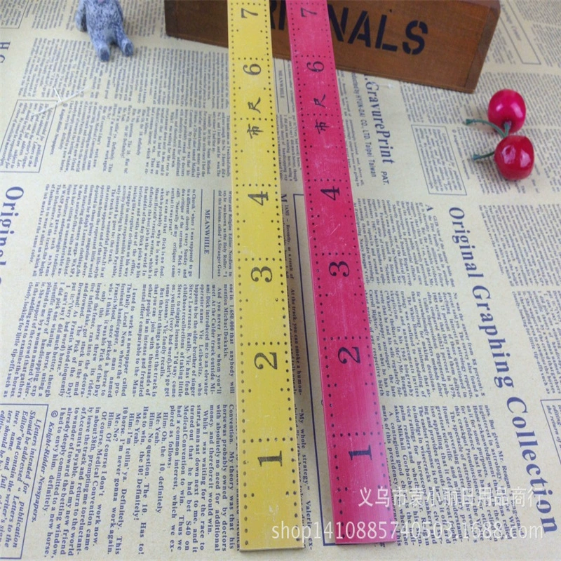 Оптовая пластиковая линейка односторонняя двойная шкала креативная линейка швейный измерительный инструмент студенческие канцелярские товары линейка город линейка