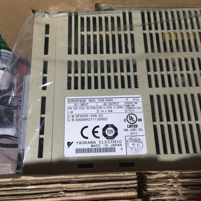 全新YASKAWA SGMPH-08A1A21 750w  ，质保1年.