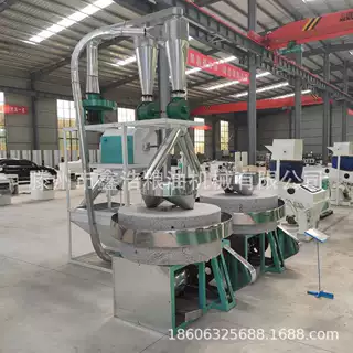 小麦原粮营养面粉机 粮食加工石磨磨面机厂家批发
