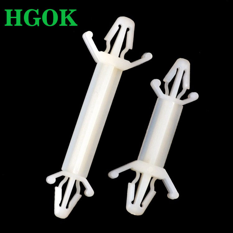 PC板间隔柱 尼龙支撑柱隔离柱 双头线路板支架 飞机型线夹H212