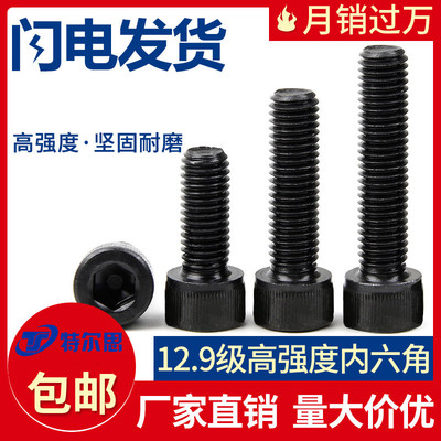 12.9 Inner six angle screw Cylinder Inner six angle Inner six angle M2M2.5/40/50