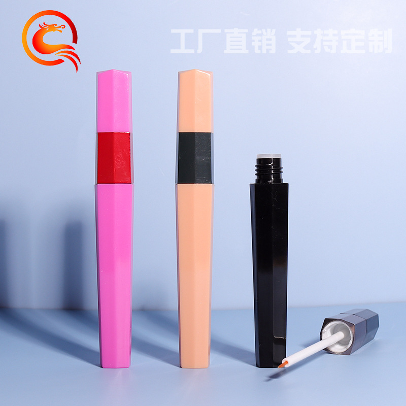 眼线液空管 多边形化妆品包材眼线液瓶细黄毛刷头厂家直销可定制