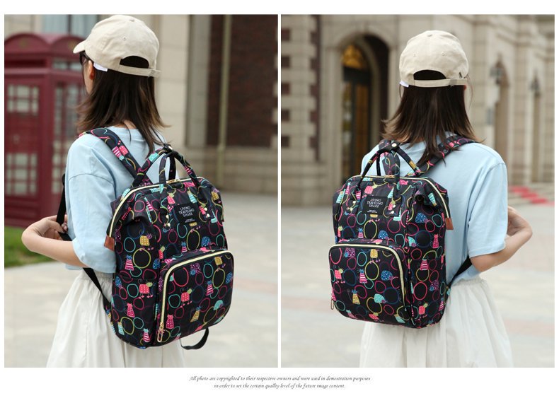 妈咪包,潮妈包,大容量双肩包,妈妈背包,尿布背包,妈咪包定制