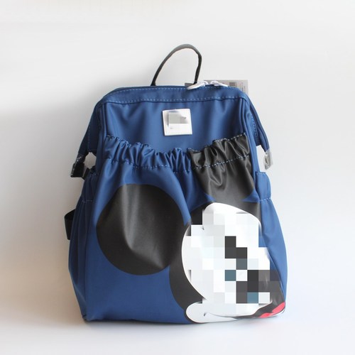 Women's Dual Shoulder Bag, Japanese Folded Bag, Cute Waterproof Backpack for Fashion Mamas and Students