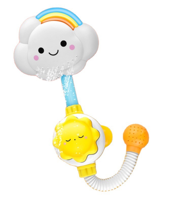 Child Enjoying Bath Time