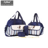 new pattern Fashion Winnie Mummy Bag Five-piece multi-function High-capacity One shoulder Mother bag Diagonal Baby Diaper Bag