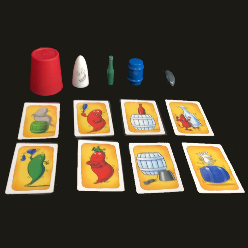 Shining Series Shining Ghost Ghost 4th Generation Magic Hat Reaction Training Children's Toy Parent-Child Intelligence Board Game Card