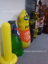厂家供应PVC充气罐子 吹气瓶子 充气罐子模型 易拉罐广告促销品动