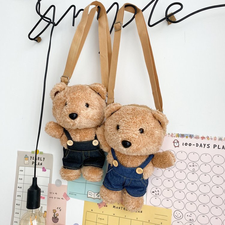 Lindo Bolso De Hombro De Muñeca De Oso De Peluche Al Por Mayor display picture 109