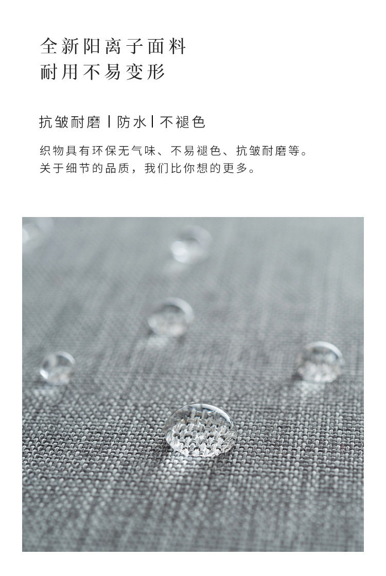 新款阳离子牛津布便携旅行折叠背包 纯色旅行收纳包定LOGO礼品包详情图6
