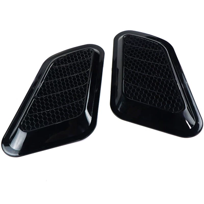 New car fake air outlet Hood decorative air outlet modified pattern air outlet air inlet Hood fake air outlet sticker (Other Automotive Exterior Supplies)