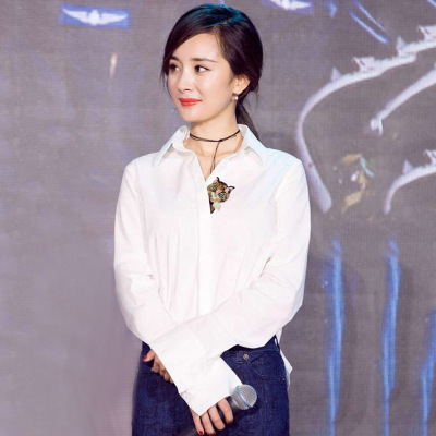 白衬衫女2020初春新款韩版时尚宽松百搭洋气气质女装衬衣长袖上衣|ru