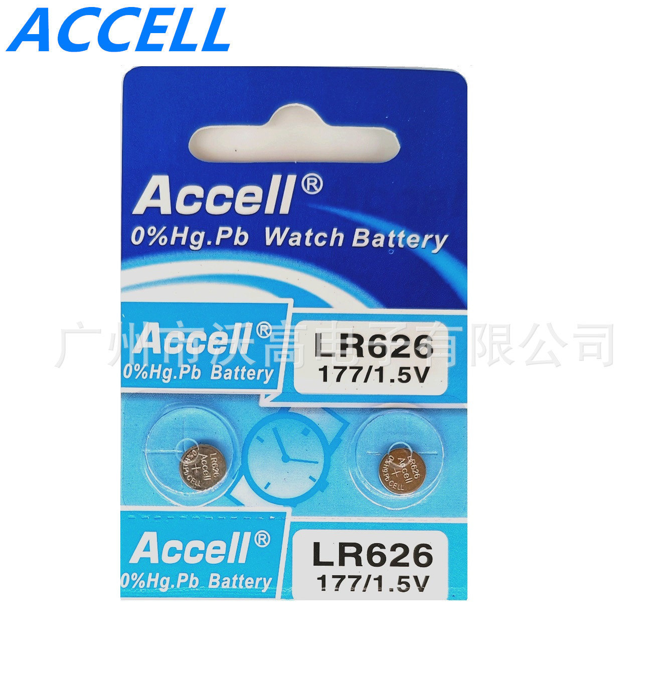 正品 Accell LR626/377 SL68 PC21 2035机芯通用 手表电池 碱性