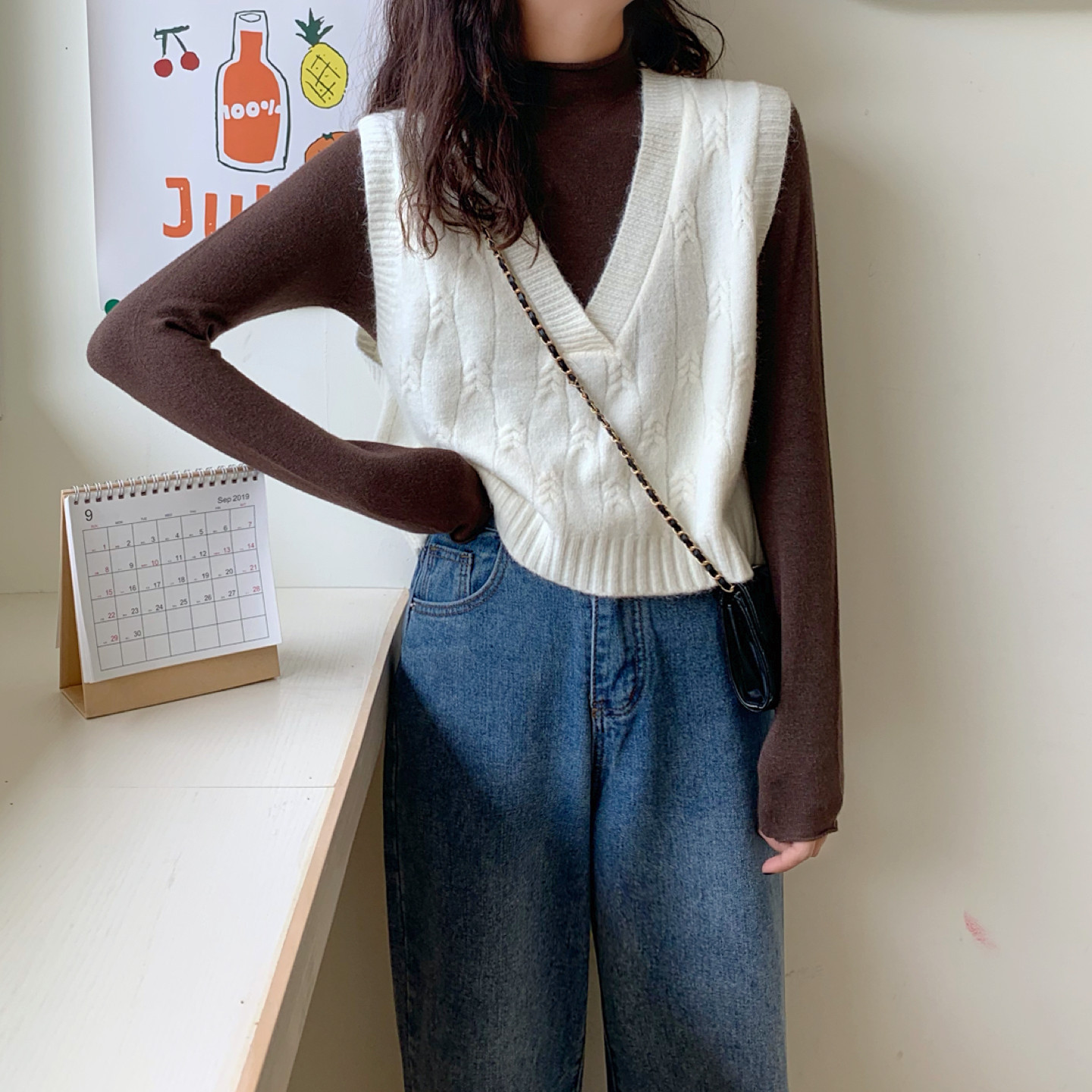 Gilet femme en tricot - Ref 3434792 Image 33