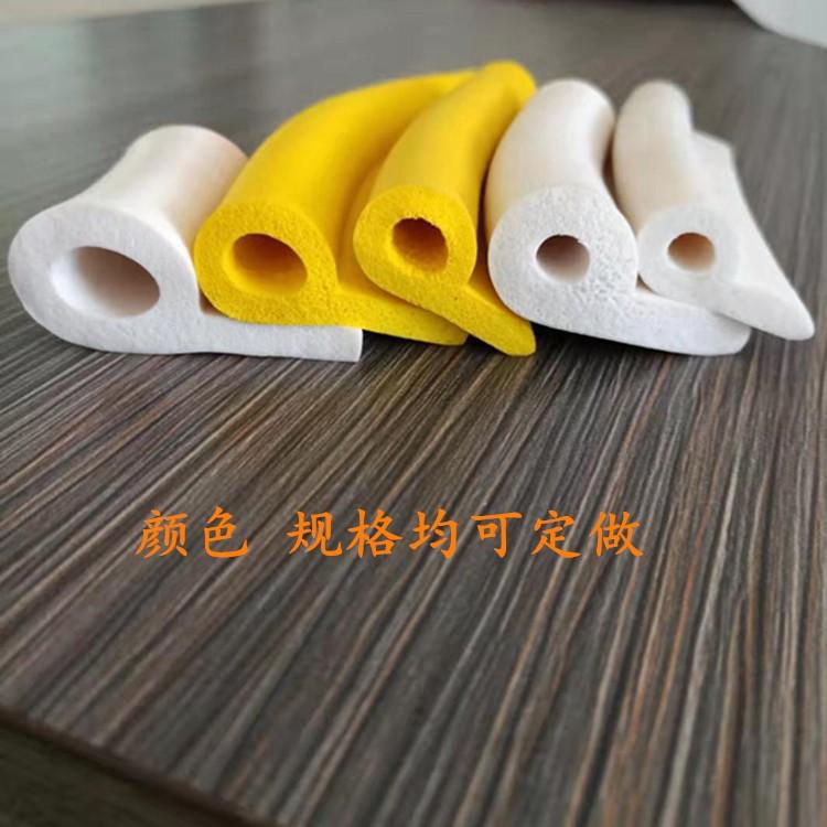 厂家直销支持硅胶P型发泡条9字密封条烘烤箱耐高温硅胶异
