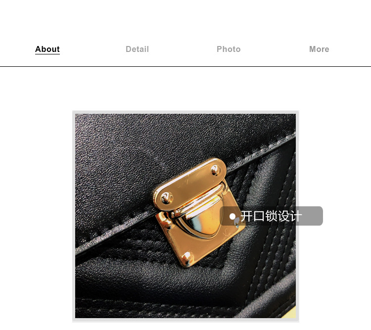 One-shoulder Casual Messenger Small Square Bag display picture 26