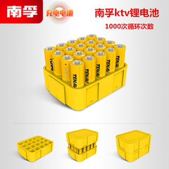 Nanfu Lithium Rechargeable KTV Wireless Microphone with Rechargeable Battery, 5th Size, 20 Pieces, 1.5V Lithium Battery, Quick Charging