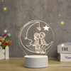 Cartoon acrylic creative table lamp, lights, street lamp, night light, 3D, creative gift