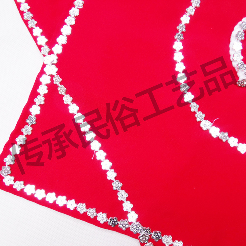 手帕舞蹈道具 广场舞八角手绢花 厂家生产广场舞二人转秧歌舞E18