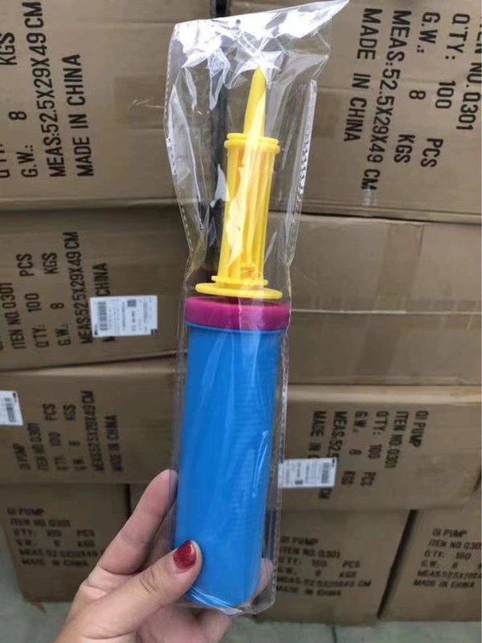 Balloon, inflatable air pump