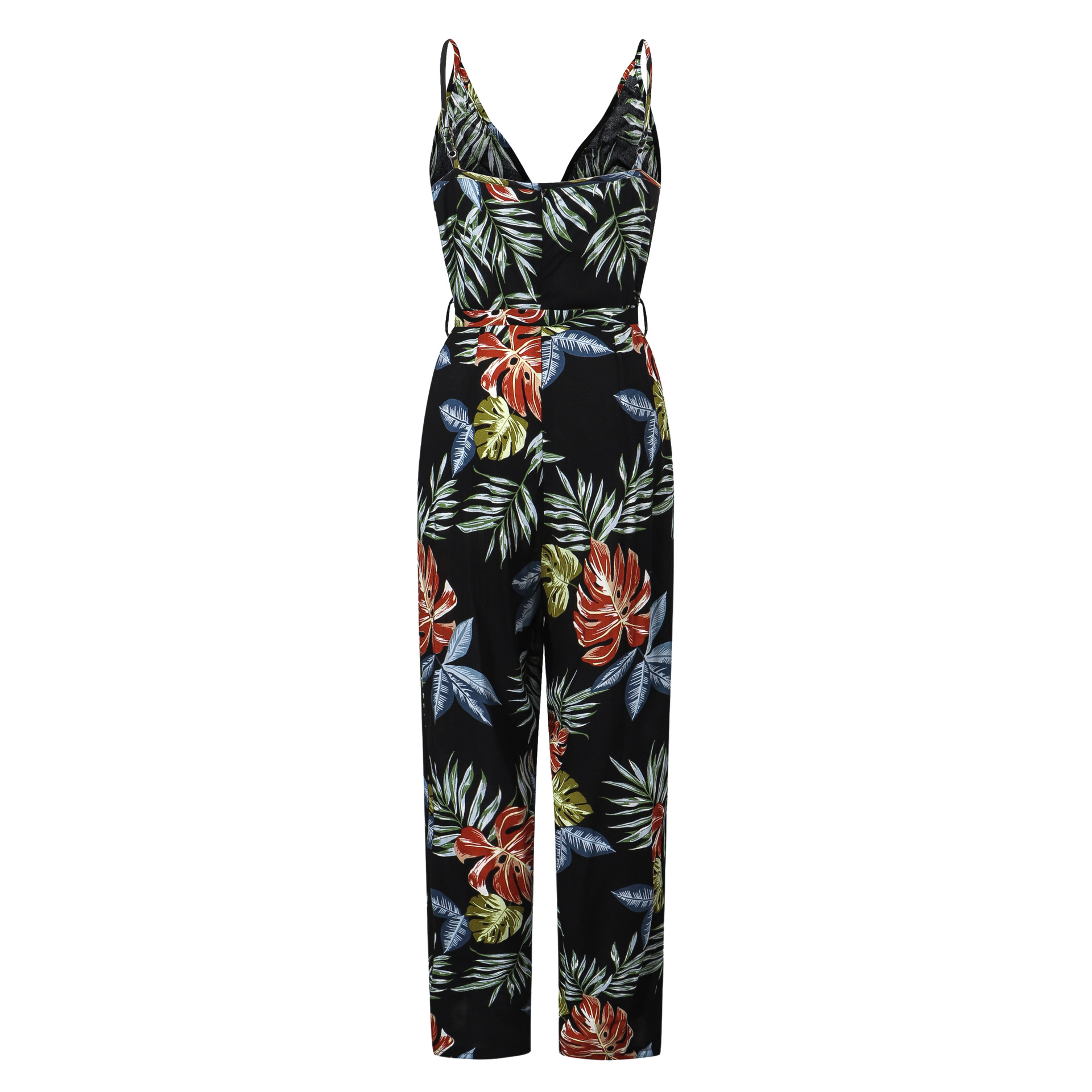 women s print slit jumpsuit nihaostyles clothing wholesale NSJM80297