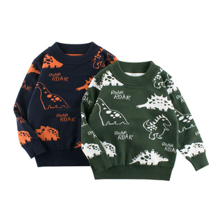 27kids Korean children's clothing autumn and winter new children's sweater wholesale boys sweater baby clothes a consignment