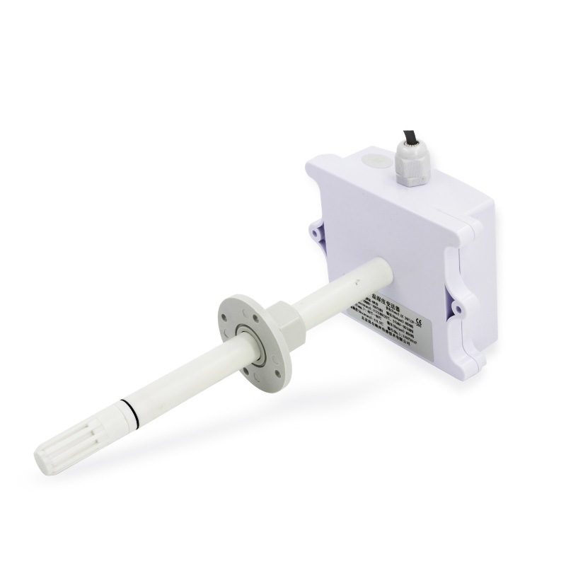 昆仑海岸JWSK-6ACDB中央空调暖通管道式风管式温湿度传感器变送器