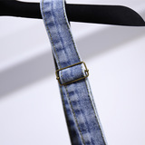 61568清仓特价胖mm秋季长款刺绣休闲裤宽松显瘦连体裤大码背带裤，女装牛仔裤，变形策服饰